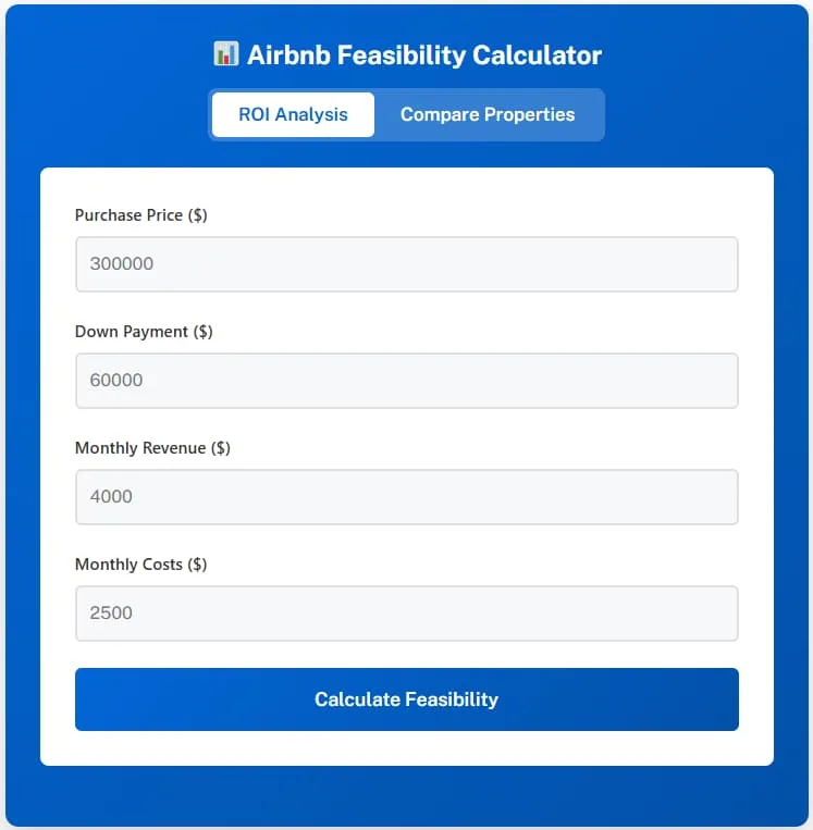 airbnb revenue calculator