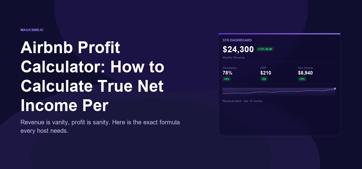How to Use an Airbnb Revenue Calculator for Accurate ROI