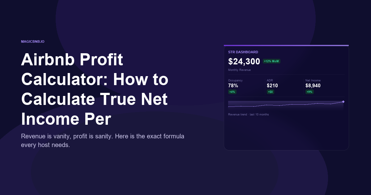 Airbnb Revenue Calculator